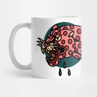 Polkadot Panther tattoo Mug